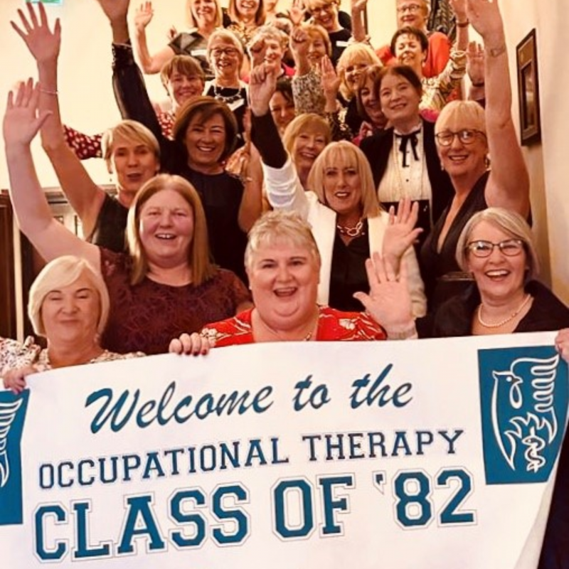 Occupational Therapy Class of ’82 celebrate 40 years of friendship image