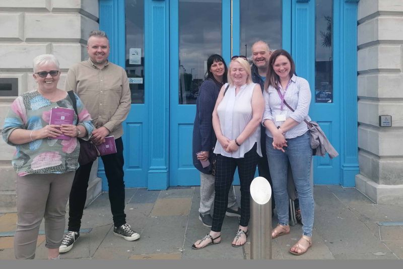 Participants and researchers of the Photovoice in Newtownards