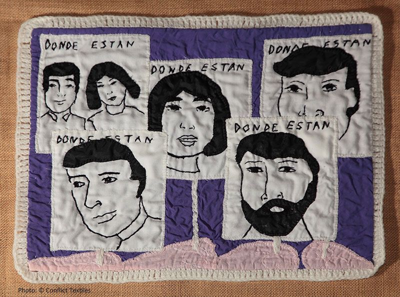 Conflict Textiles, the search for the disappeared image