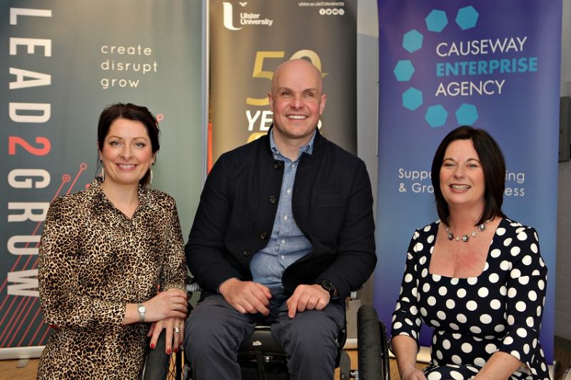 Ulster University and Causeway Enterprise Agency event encourages local businesses to harness their creativity to survive and thrive post Brexit image
