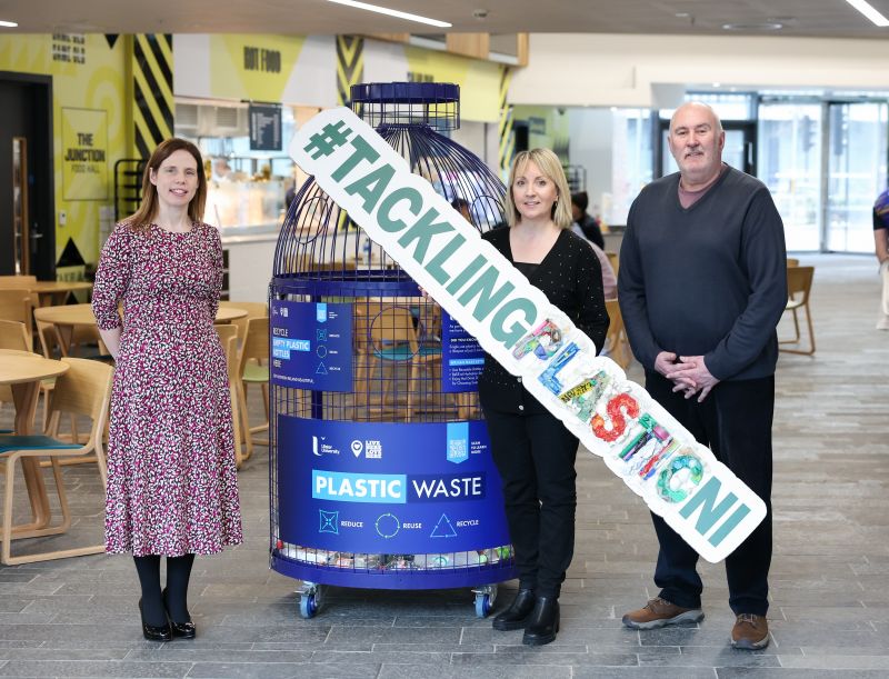 Ulster University Tackles Plastic Pollution Creatively through Art Installation image