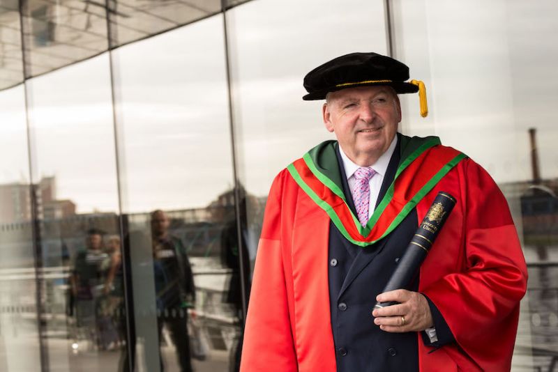 Ulster University honours President of Ireland’s largest accountancy body image