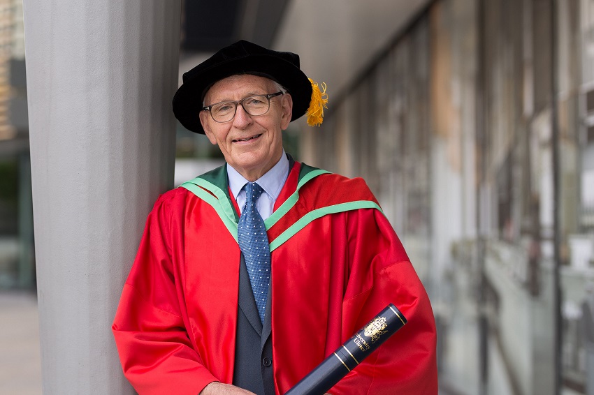 Honorary Graduate: Dr Alan Livingston CBE