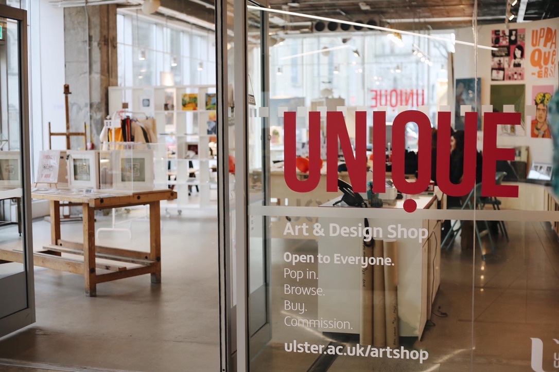 Ulster University Art & Design boutique - Ulster University Art Shop