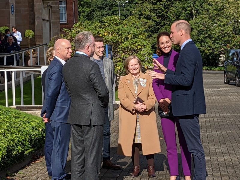 The Duke and Duchess of Cambridge Visit Ulster University’s Magee Campus image