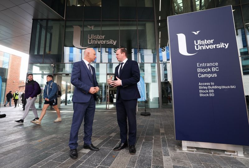 Lyons visits completed Ulster University campus  image