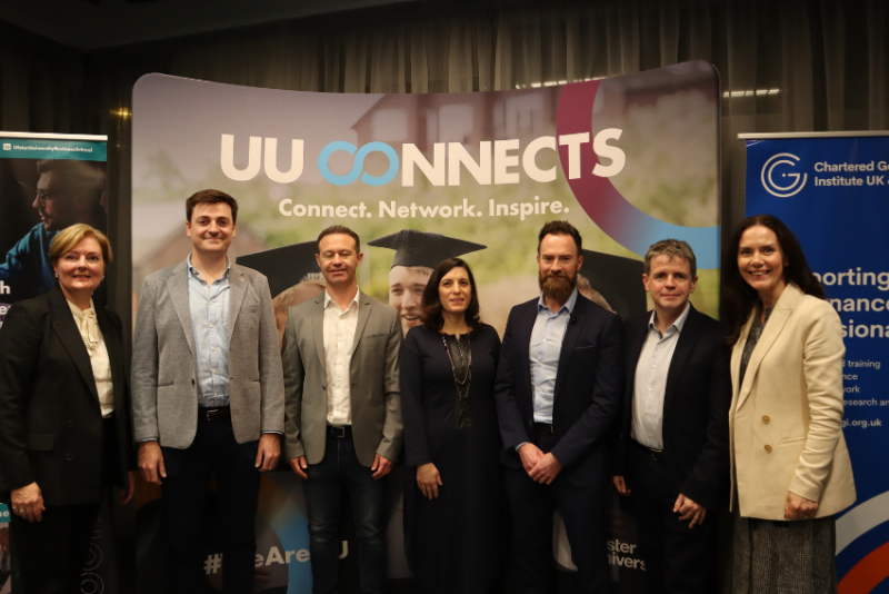 UU Connects: Alumni networking and AI panel event image