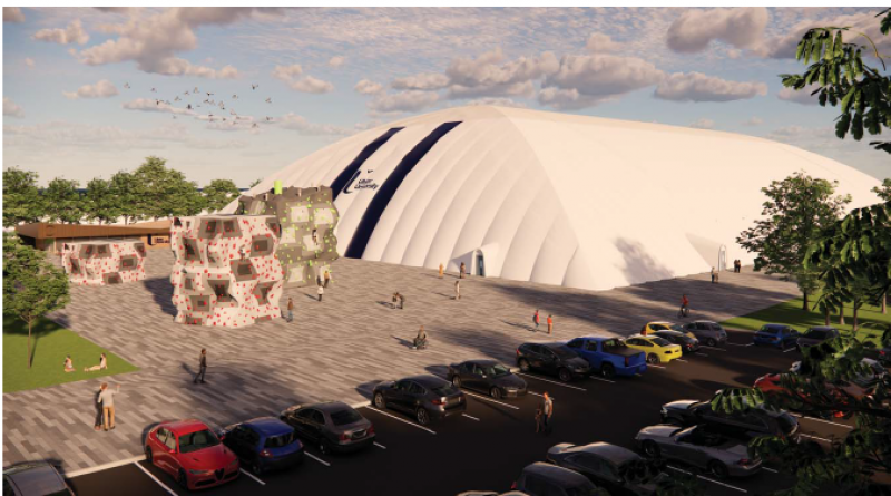 Ulster University announces expanded sports provision at Northland Road, Derry~Londonderry as funding bid approved for Air Dome image