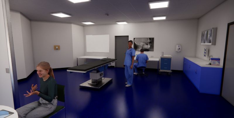 Diagnostic Radiography practical room (Radiotherapy suite) image