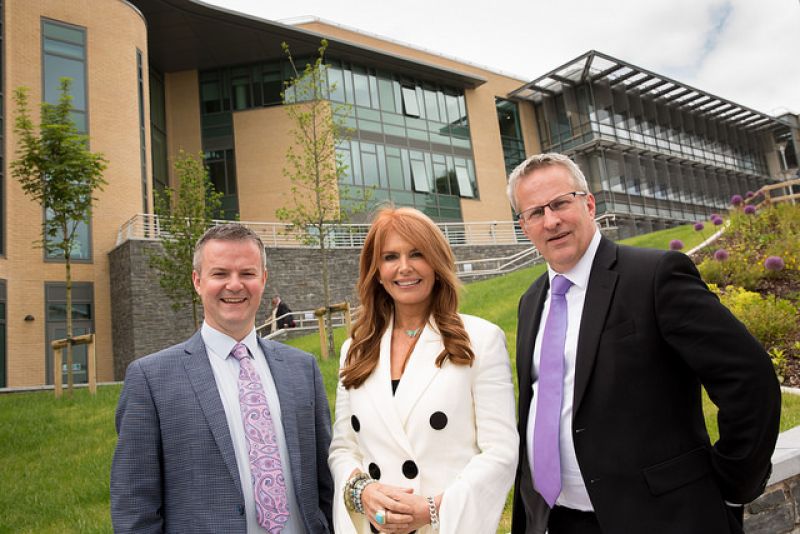 Roma Downey officially opens new multi-million pound teaching centre at Ulster University  image