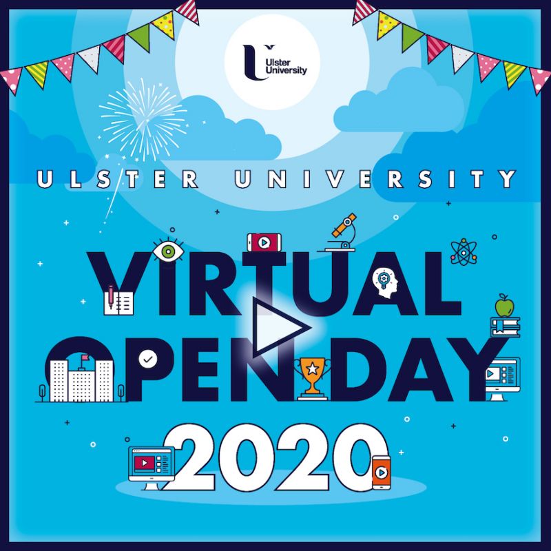  Students, their families and peers invited to Ulster University's virtual open day image