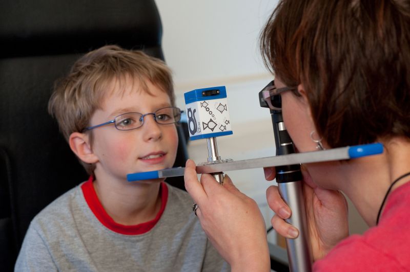 UC-Cube: Responding to clinical need in paediatric eyecare image