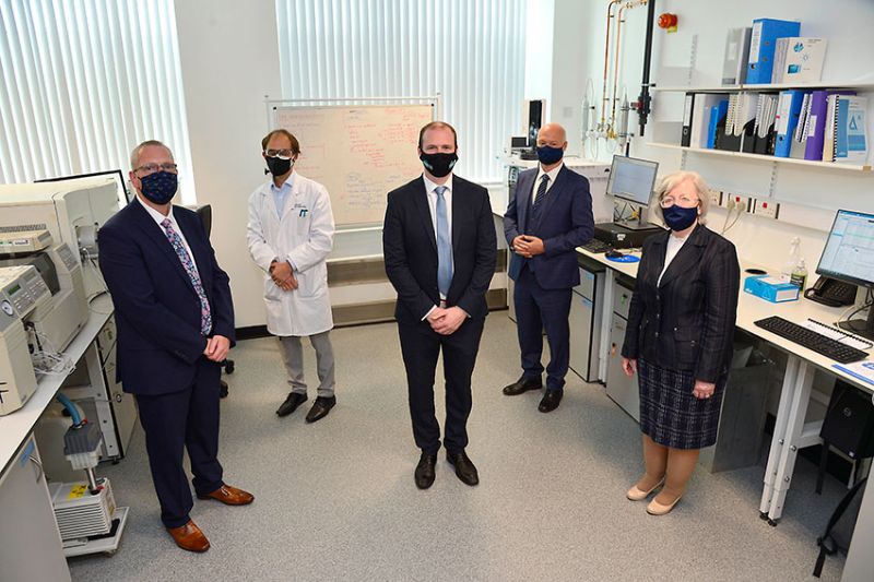 Economy Minister Launches Expanded, World Class Biomedical Sciences Facility at Ulster University Coleraine image