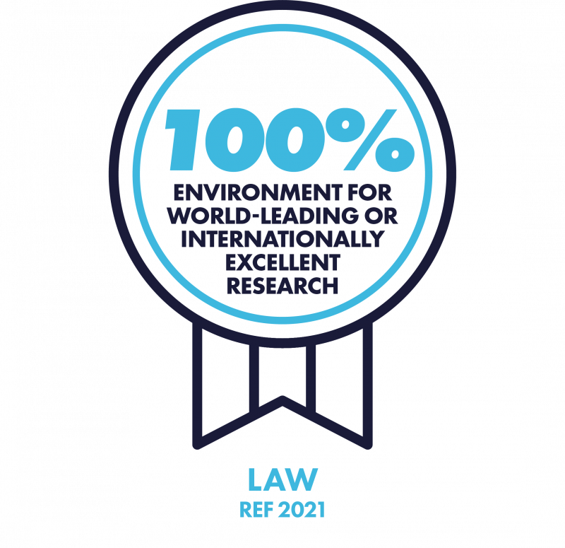 REF Law 100% environment world-leading or intl excellent