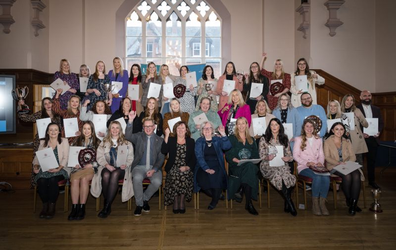 Ulster University recognises care professionals at its annual School of Nursing and Paramedic Science Awards image