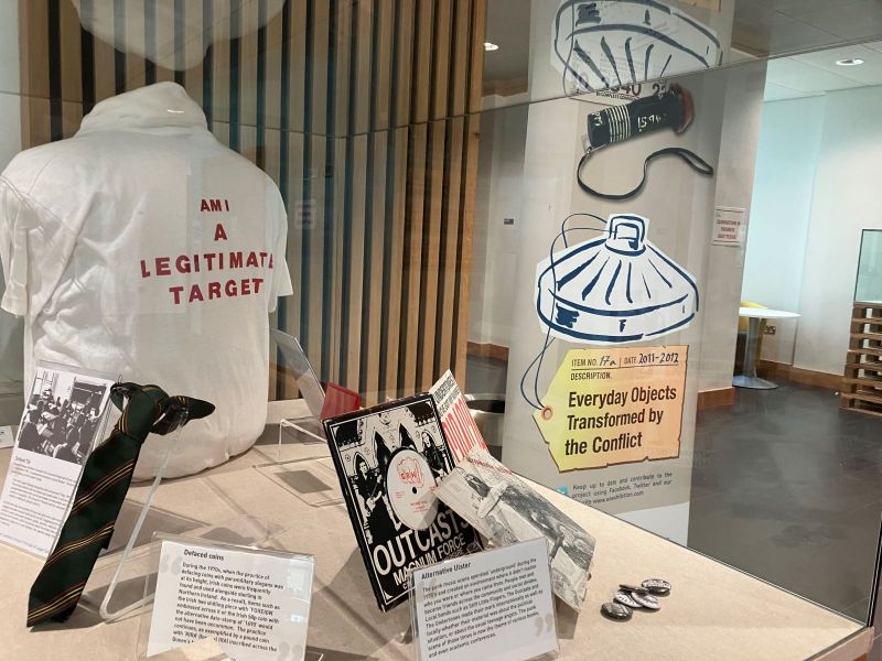 Ulster University Launches Powerful Exhibition: ‘Everyday Objects Transformed by the Conflict’ image