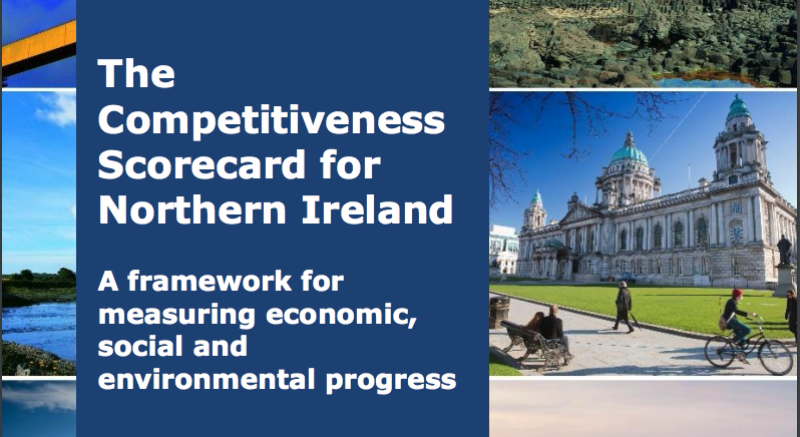 How Northern Ireland fares against its competitors: measuring economic, social and environmental progress: The Competitiveness Scorecard 2020. image