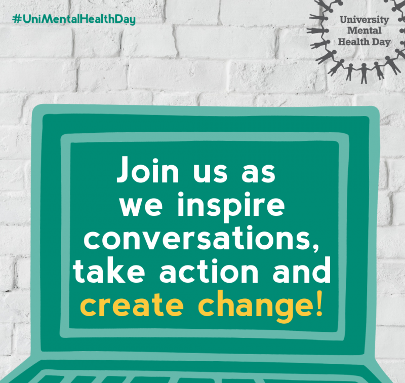 University Mental Health Day celebrated online - 4th March 2021 image