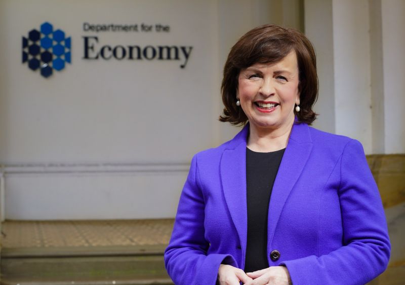 Ulster University Business School Publish New Podcast on Skills and Economic Recovery with Economy Minister Diane Dodds  image