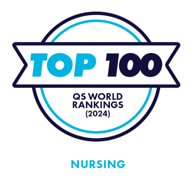 Top 100 for Nursing - QS World University Subject rankings 2024