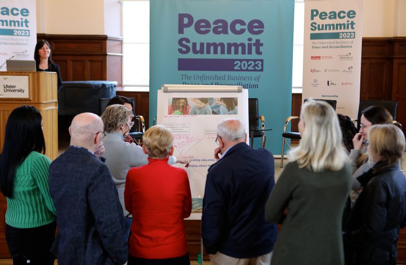 Launch of the Peace Summit 2023 Report - a call to action image