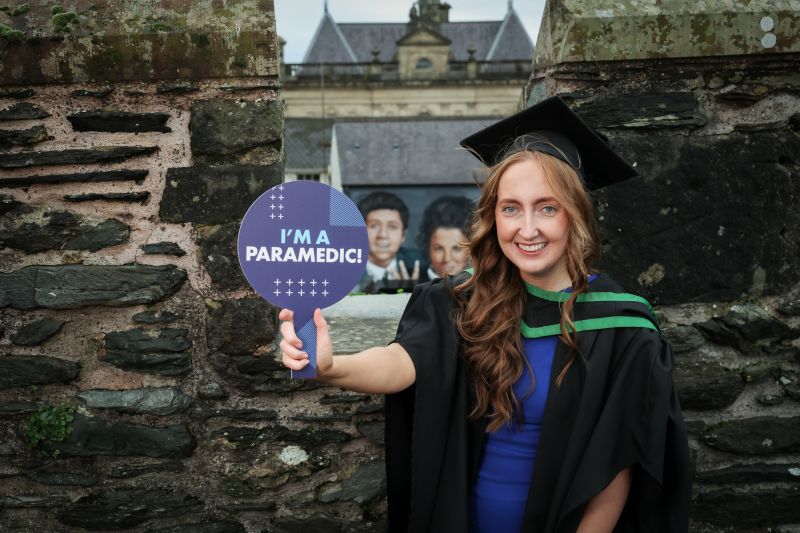 Class of 2024: Courtney McCaughley Fulfils her Dream Graduating as One of Northern Ireland’s First Cohort of Paramedics from Ulster University image