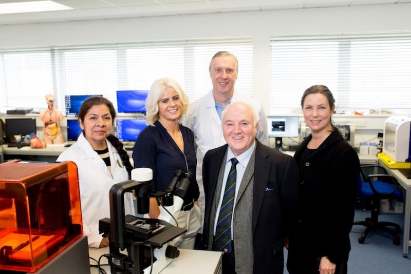 £190k investment in skin cancer research for Ulster University from leading business man (in memory of son) image