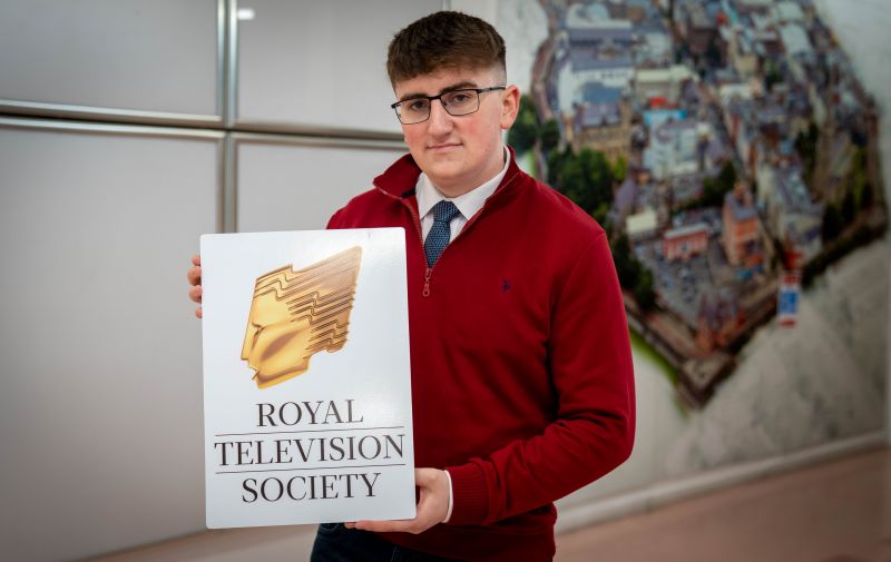 Top awards for inspirational Ulster Uni Cinematic Arts student  image