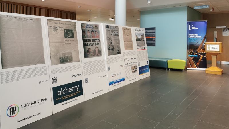 250 years of Derry journalism on display at Ulster University  image