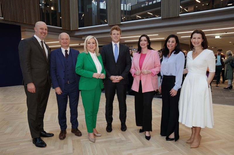 US Special Envoy to Northern Ireland Joe Kennedy III launches female entrepreneurship programme with Ulster University image