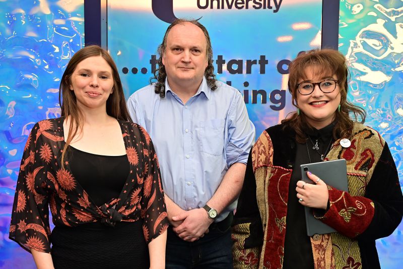 Poetry in Motion: Ulster University and Translink celebrate the power of words with live poetry reading in Coleraine image