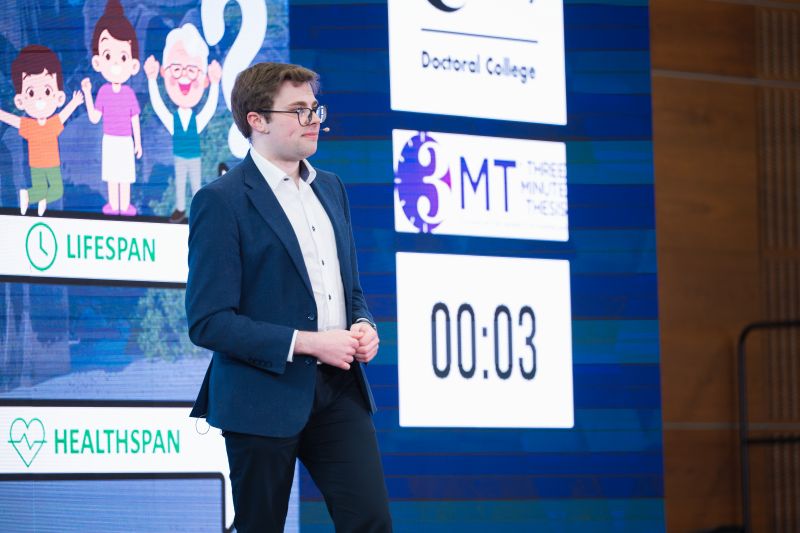 Ulster PhD Researchers Wins UK 3MT People’s Choice Award image