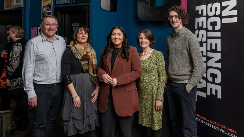 Ulster University’s Erin McEvoy wins FameLab NI Regional Final image