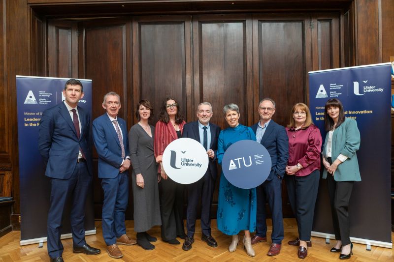 Ulster University and Atlantic Technological University (ATU) celebrate 20th anniversary of Masters in Leadership and Innovation  image