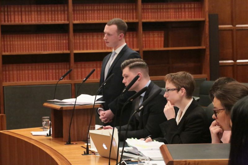 Ulster University Law students moot at the Supreme Court for first time image