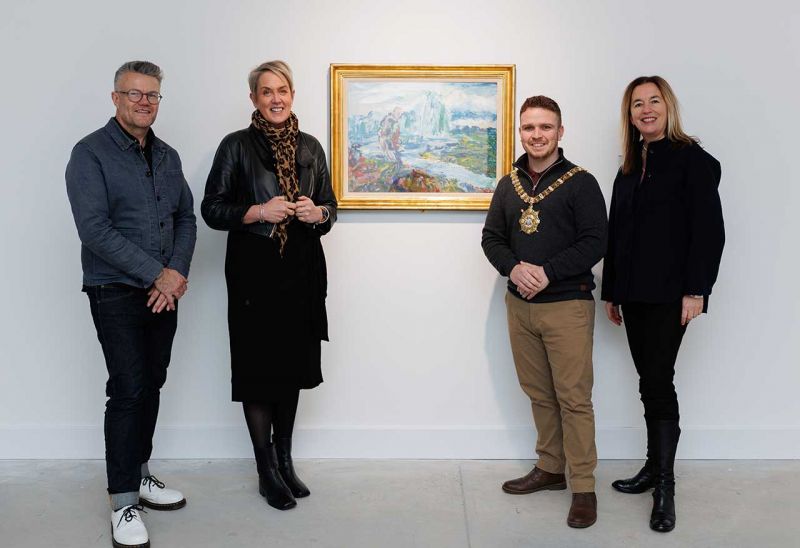 Jack Butler Yeats Masterpiece on display at Ulster University for Art Unwrapped 2023 image