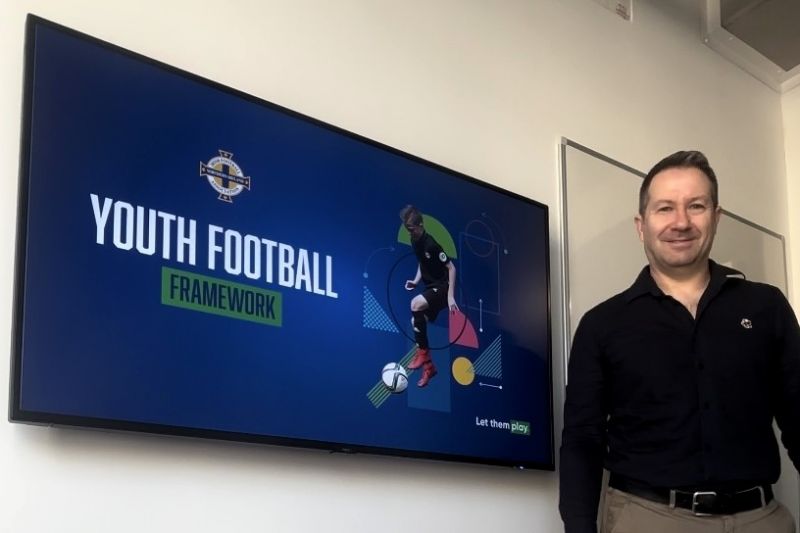 Ulster University Researcher drives creation of new Youth Football Framework aimed at revolutionising Youth Football in Northern Ireland image