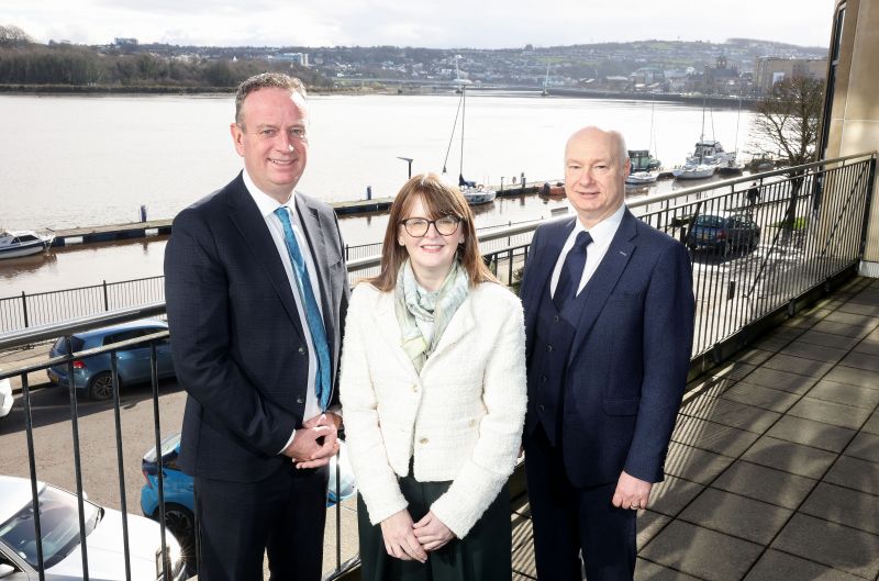 Minister and Vice-Chancellor announce land secured to drive expansion of Ulster University in Derry~Londonderry image