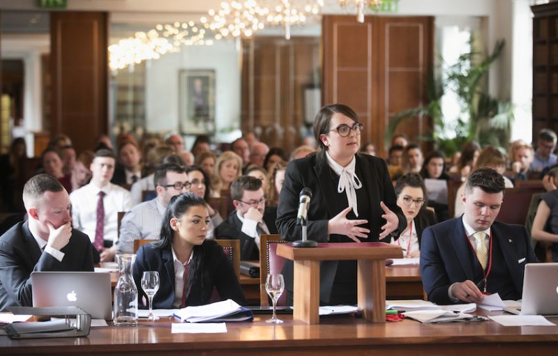 Ulster University law students present to five UK Supreme Court justices image
