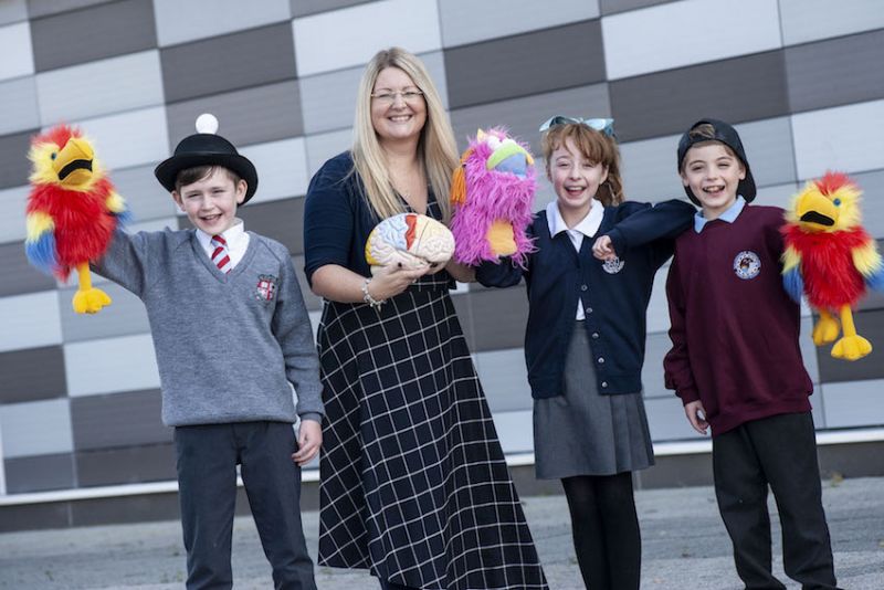 Ulster University helps primary school pupils to understand their emotions and build resilience on World Mental Health Day image
