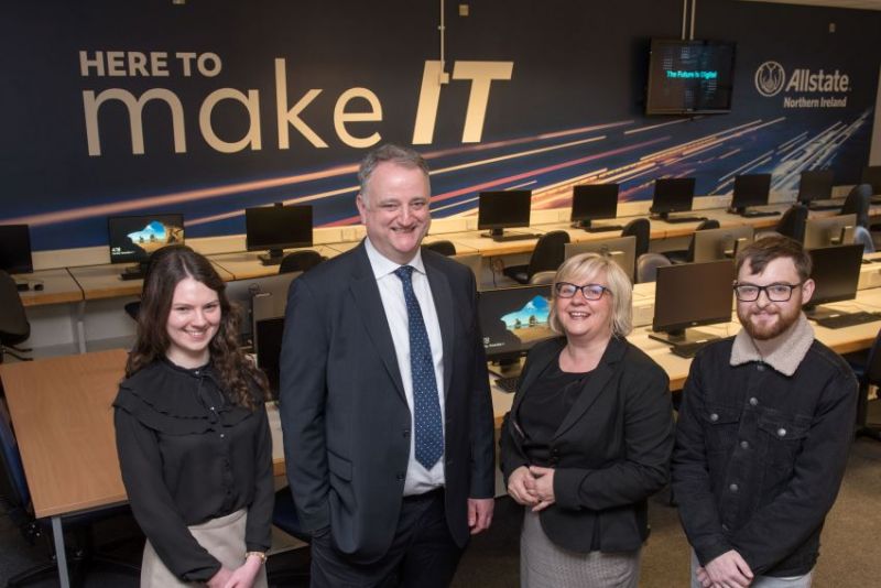 Allstate NI partnership with Ulster University continues to drive technological innovation image
