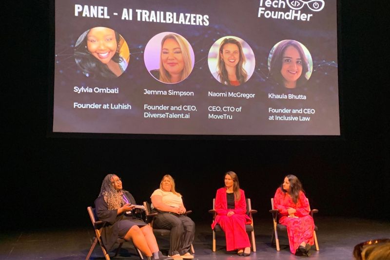 panel of women in discussion