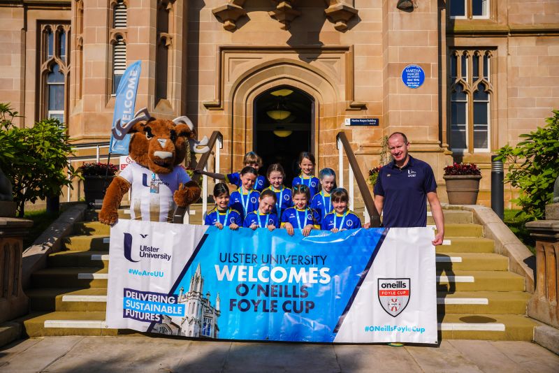 Ulster University kicks off Foyle Cup tournament with annual parade at Derry~Londonderry campus image