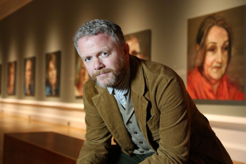 Talk by award-winning artist and Ulster Graduate Colin Davidson image