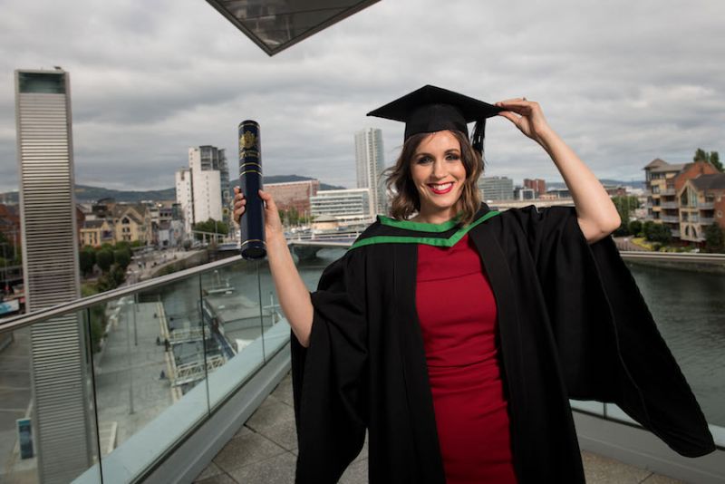 Ulster University graduate’s cancer treatment inspires a career in radiography image