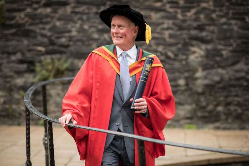Ulster University Pro-Chancellor recognised with graduation honours image