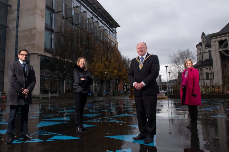 Ulster University and Belfast City Council join forces to tackle the climate change emergency image