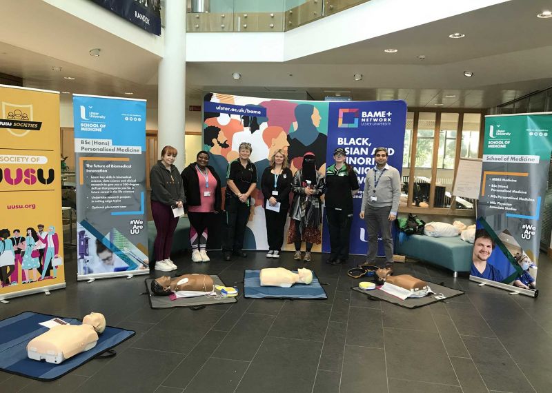 University hosts 'Restart a Heart' event on the Derry~Londonderry campus image