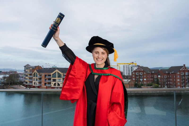 European champion runner Ciara Mageean caps off an incredible year with Honorary Doctorate from Ulster University image