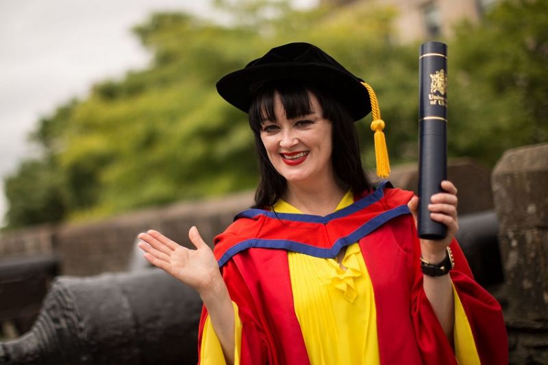 Internationally renowned actor and singer Bronagh Gallagher honoured by Ulster University image